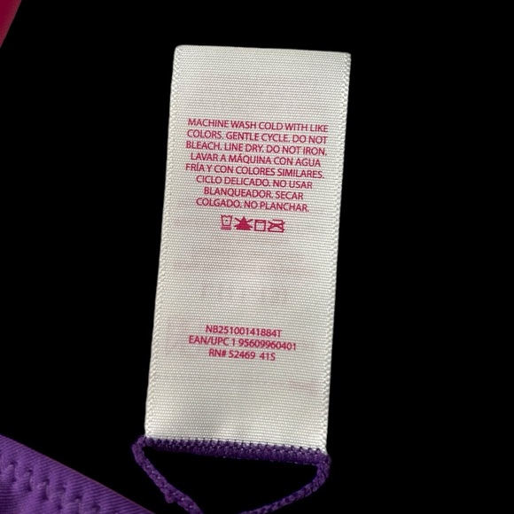 A No Boundries bikini that is reversible and can be pink or purple or a combo - Picture 5 of 10